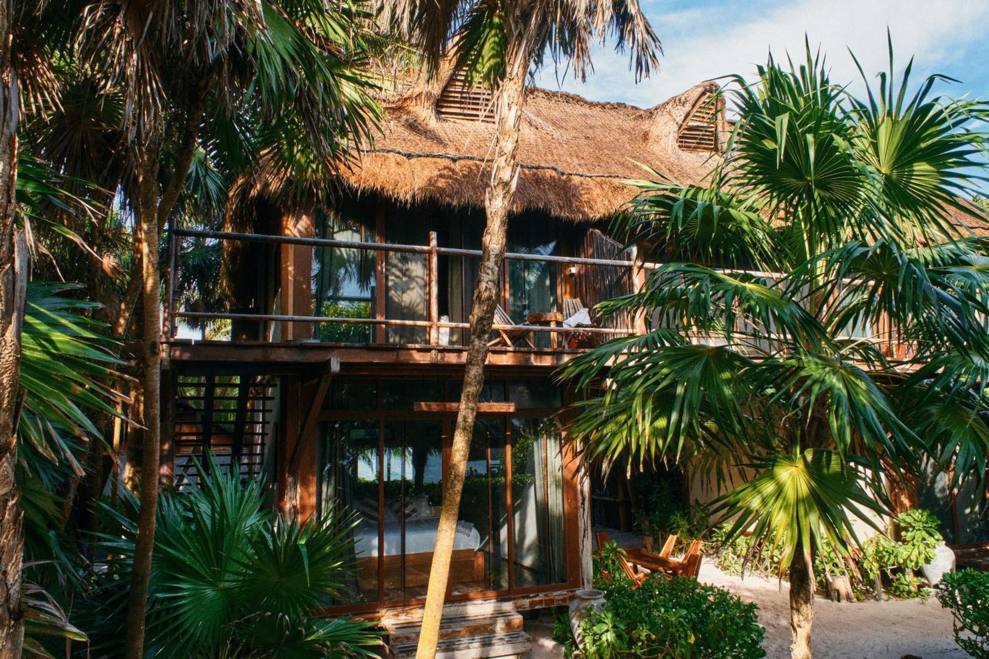 Libelula Tulum Beachfront Hotel Extérieur photo