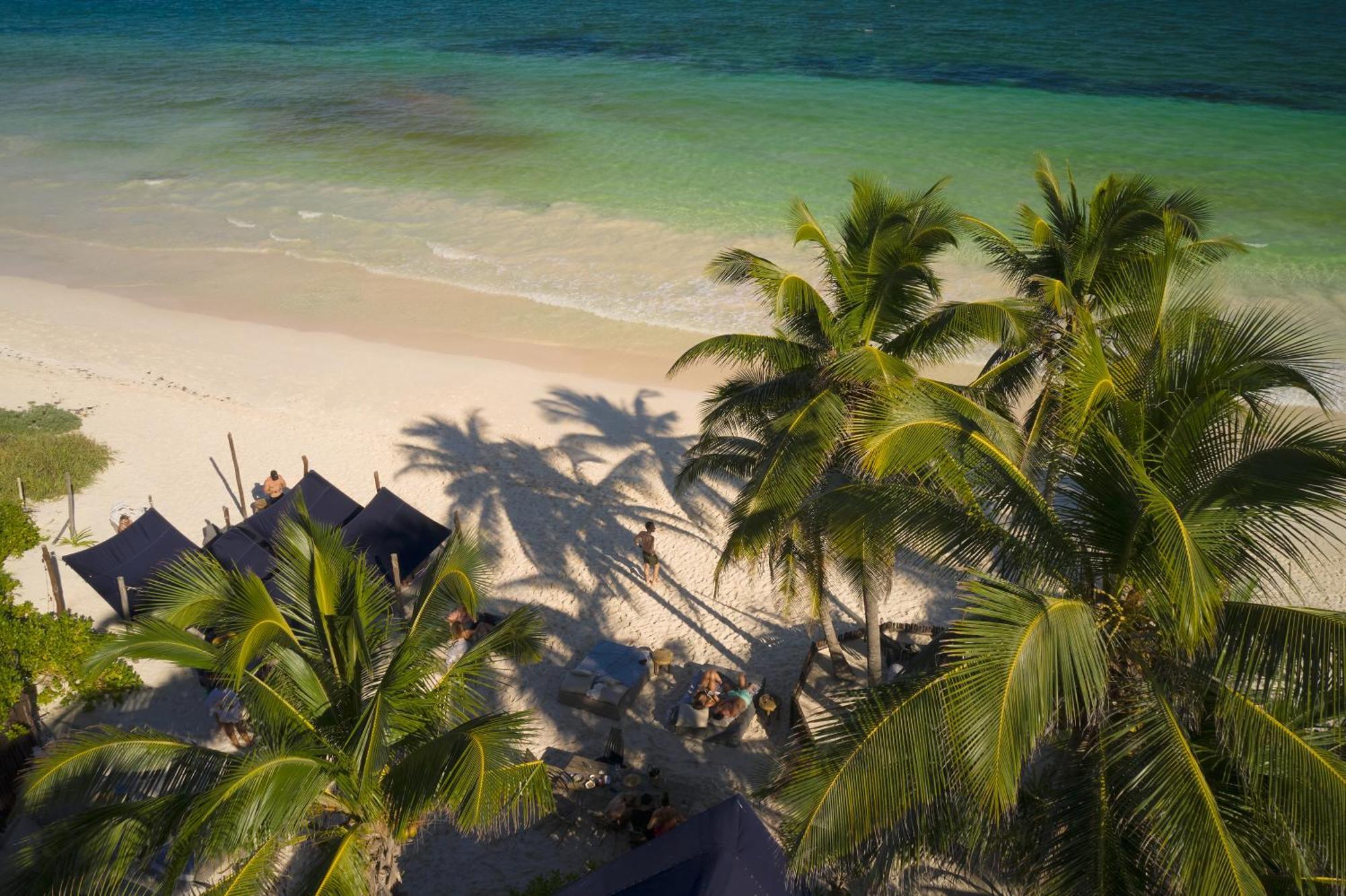 Libelula Tulum Beachfront Hotel Extérieur photo