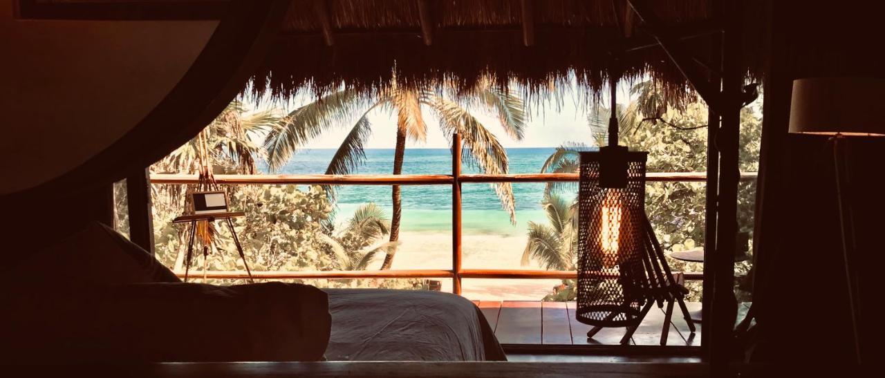 Libelula Tulum Beachfront Hotel Extérieur photo